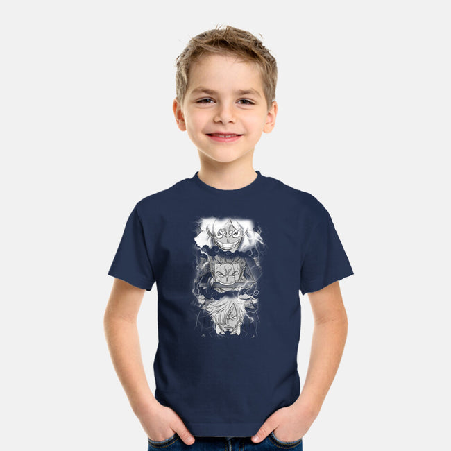 The Monster Trio-Youth-Basic-Tee-fanfabio