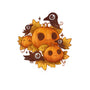 Pumpkins And Crows-Cat-Bandana-Pet Collar-ricolaa