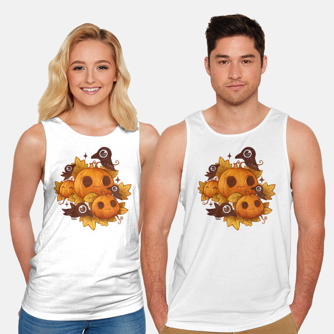 Pumpkins And Crows-Unisex-Basic-Tank-ricolaa