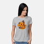 Pumpkins And Crows-Womens-Basic-Tee-ricolaa