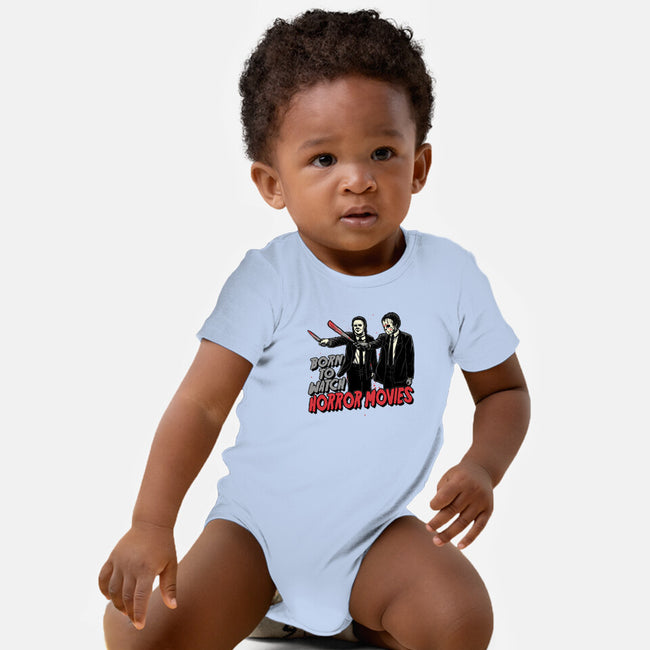 Horror Duo-Baby-Basic-Onesie-momma_gorilla