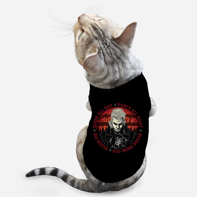 Never Die-Cat-Basic-Pet Tank-momma_gorilla