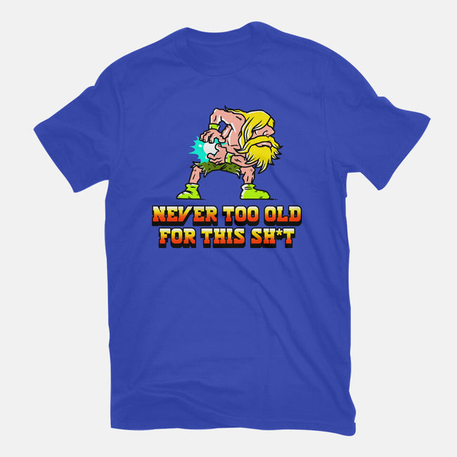 Never Too Old-Unisex-Basic-Tee-naomori