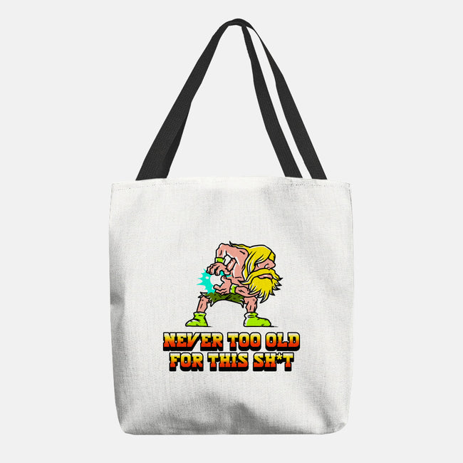 Never Too Old-None-Basic Tote-Bag-naomori