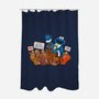 Cookie Monster For President-None-Polyester-Shower Curtain-ugurbs