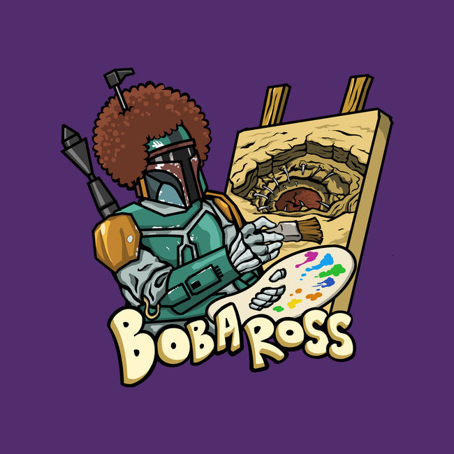 Bob-A-Ross-None-Polyester-Shower Curtain-ugurbs