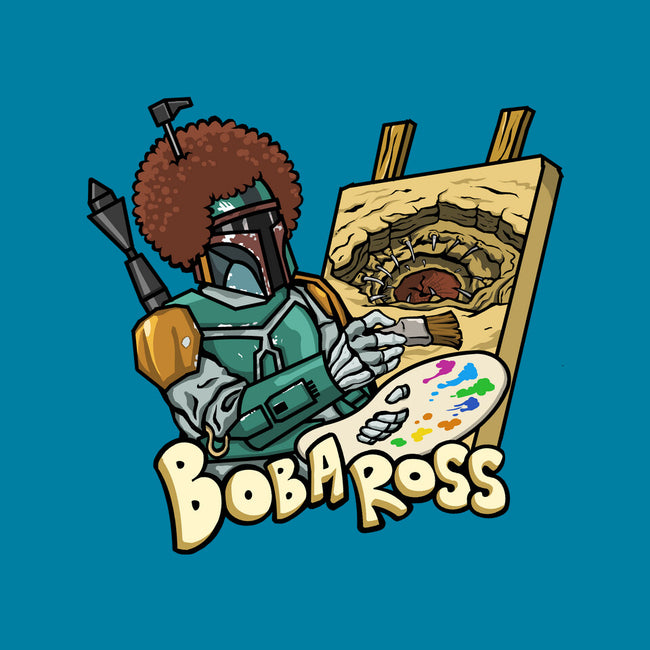 Bob-A-Ross-None-Polyester-Shower Curtain-ugurbs