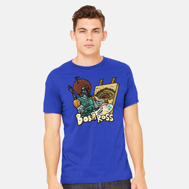 Bob-A-Ross-Mens-Heavyweight-Tee-ugurbs