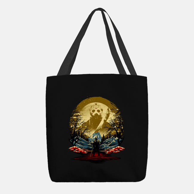 Attack Of Jason-None-Basic Tote-Bag-hypertwenty