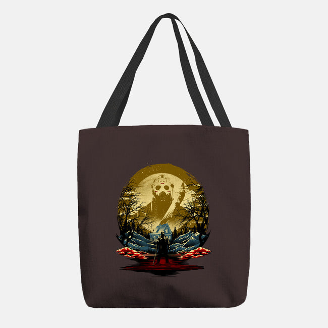 Attack Of Jason-None-Basic Tote-Bag-hypertwenty