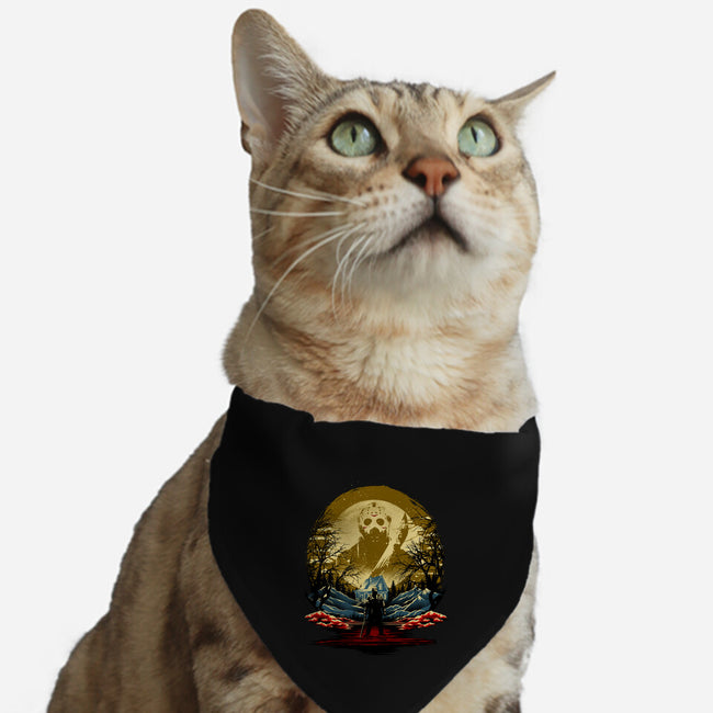 Attack Of Jason-Cat-Adjustable-Pet Collar-hypertwenty