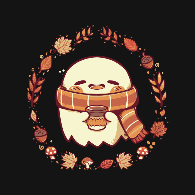 Ghostly Fall Vibes-None-Glossy-Sticker-TechraNova