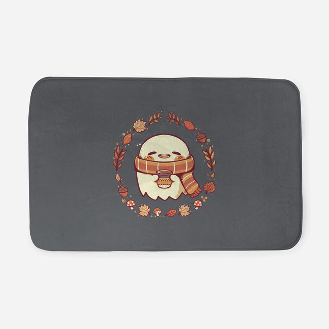 Ghostly Fall Vibes-None-Memory Foam-Bath Mat-TechraNova