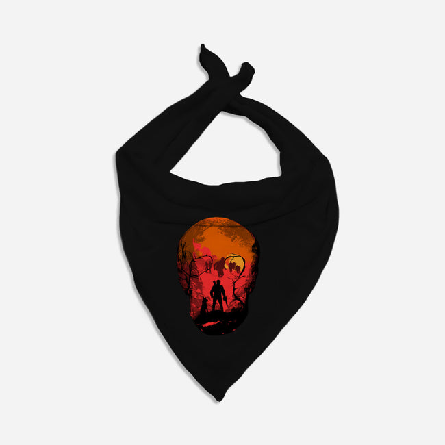 Evil Dead Fight-Dog-Bandana-Pet Collar-heydale