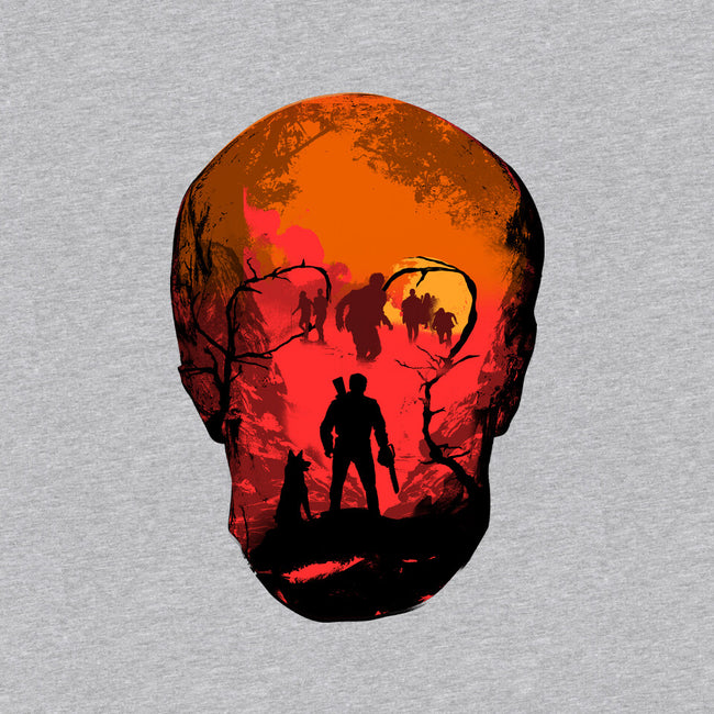 Evil Dead Fight-Mens-Heavyweight-Tee-heydale