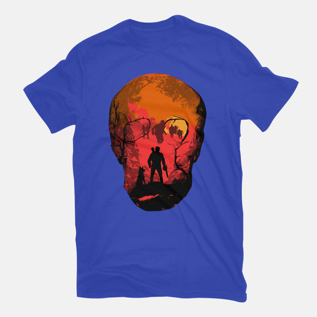 Evil Dead Fight-Mens-Heavyweight-Tee-heydale