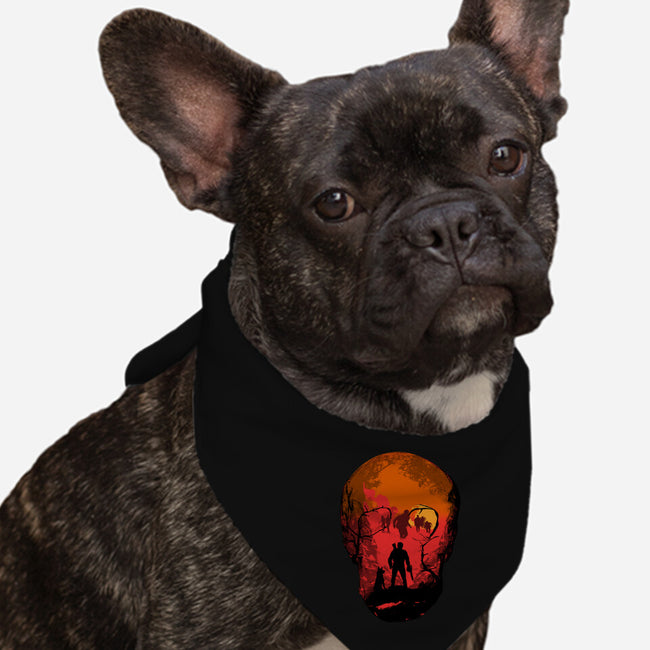 Evil Dead Fight-Dog-Bandana-Pet Collar-heydale