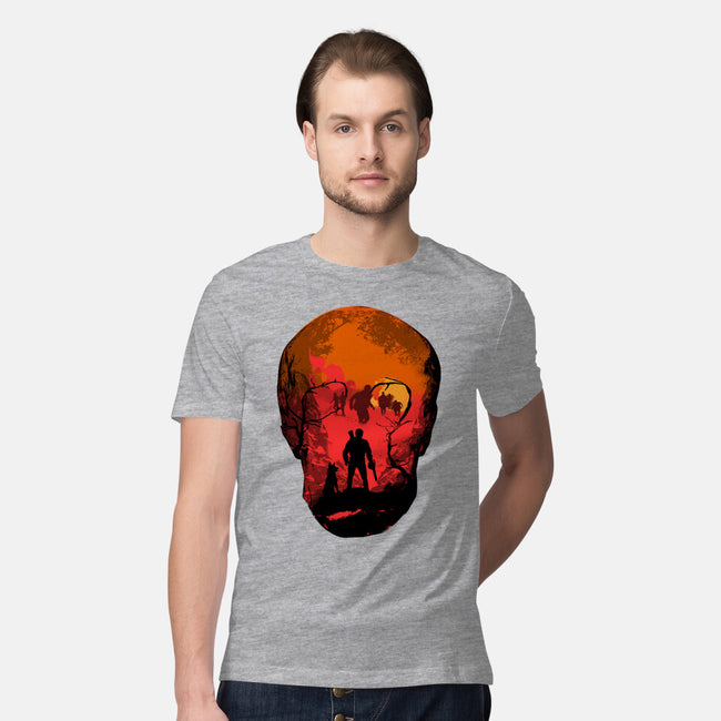 Evil Dead Fight-Mens-Premium-Tee-heydale