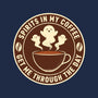 Spirits In My Coffee-Cat-Bandana-Pet Collar-danielmorris1993