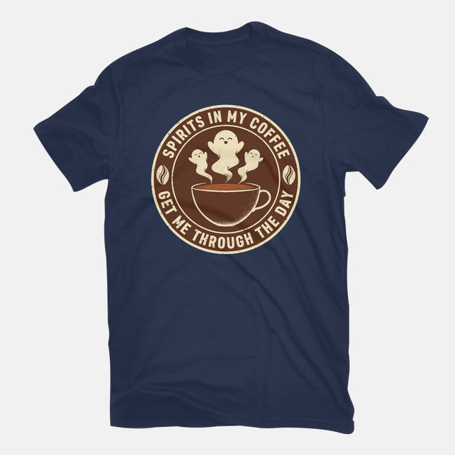 Spirits In My Coffee-Mens-Premium-Tee-danielmorris1993