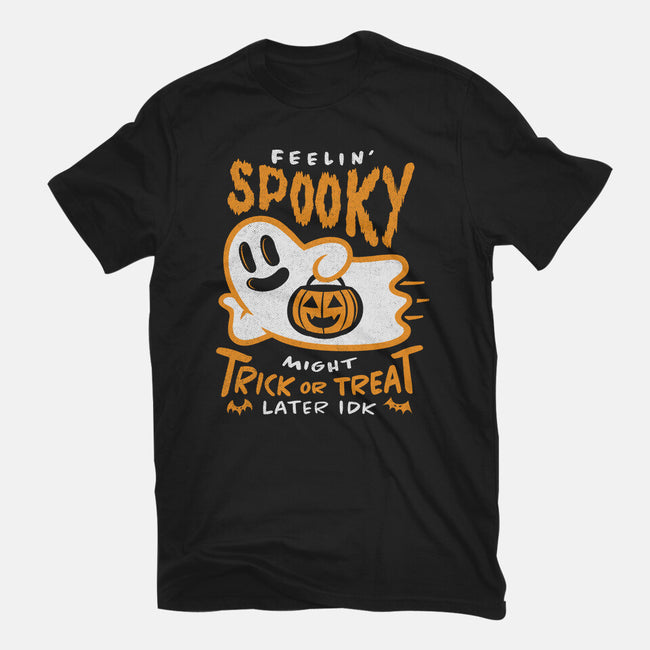 Might Trick Or Treat Later-Womens-Fitted-Tee-RyanAstle