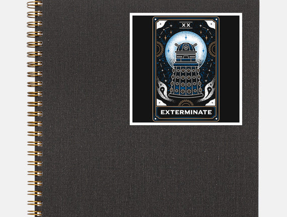 Exterminate Tarot Card