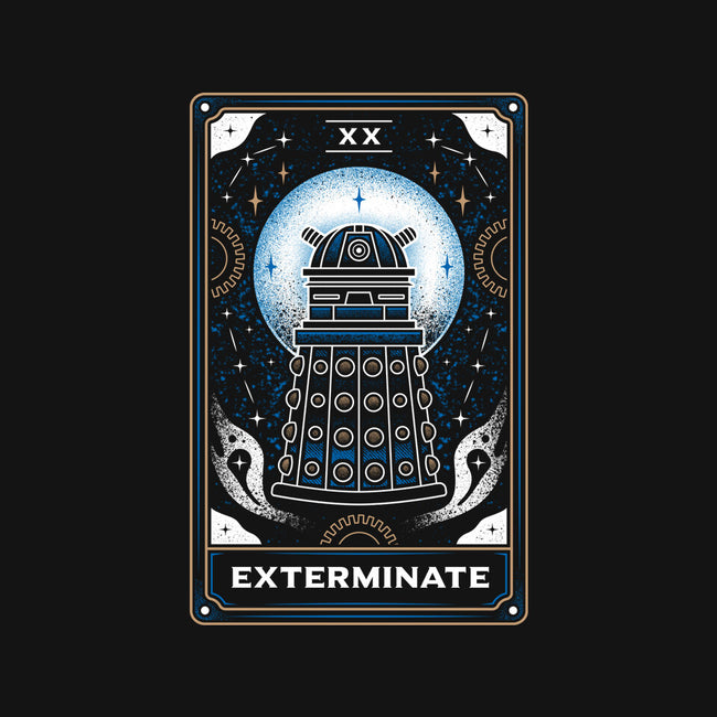 Exterminate Tarot Card-None-Matte-Poster-Logozaste