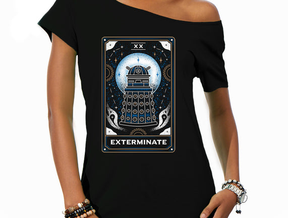 Exterminate Tarot Card