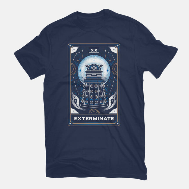 Exterminate Tarot Card-Mens-Premium-Tee-Logozaste