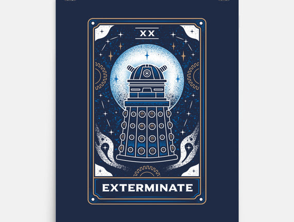 Exterminate Tarot Card