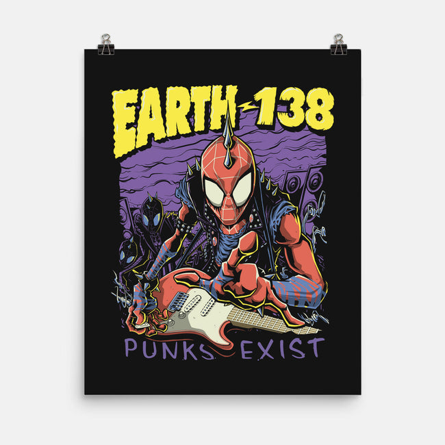 Punks Exist-None-Matte-Poster-Betmac