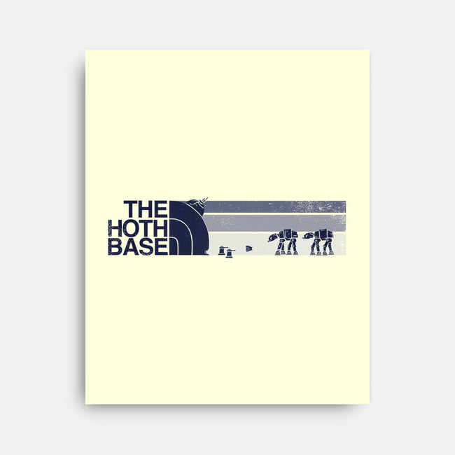 The Hoth Base-None-Stretched-Canvas-kg07