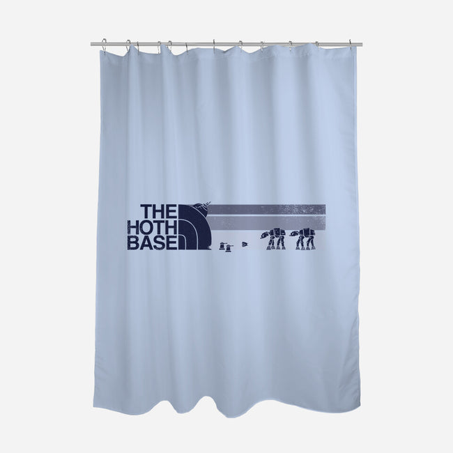 The Hoth Base-None-Polyester-Shower Curtain-kg07