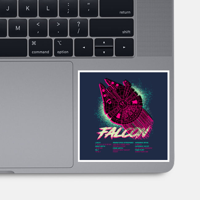 Falcon Technical Specs-None-Glossy-Sticker-Tronyx79