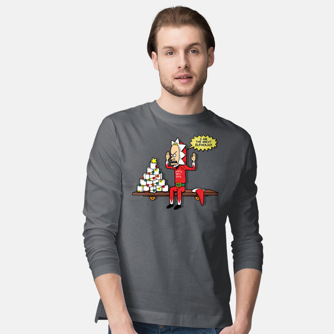 The Great Elfholio-Mens-Long Sleeved-Tee-Boggs Nicolas