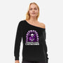 Working From Catacomb-Womens-Off Shoulder-Sweatshirt-Aarons Art Room