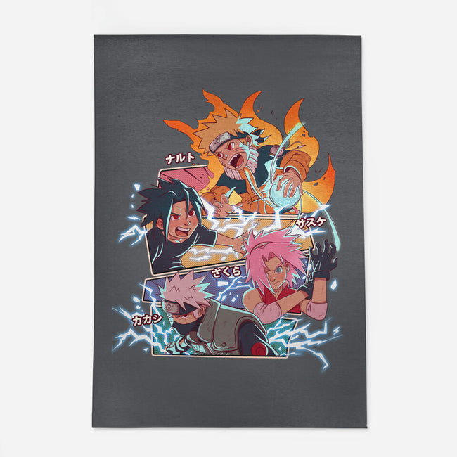 Naruto Battle-None-Indoor-Rug-jacnicolauart