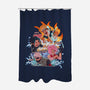 Naruto Battle-None-Polyester-Shower Curtain-jacnicolauart