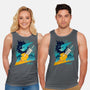 Cloud And Chocobo-Unisex-Basic-Tank-Logozaste