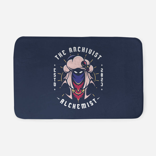 The Archivist Alchemist-None-Memory Foam-Bath Mat-Alundrart