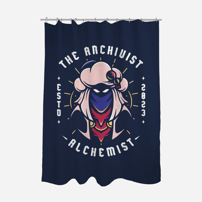 The Archivist Alchemist-None-Polyester-Shower Curtain-Alundrart