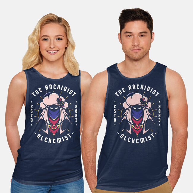 The Archivist Alchemist-Unisex-Basic-Tank-Alundrart