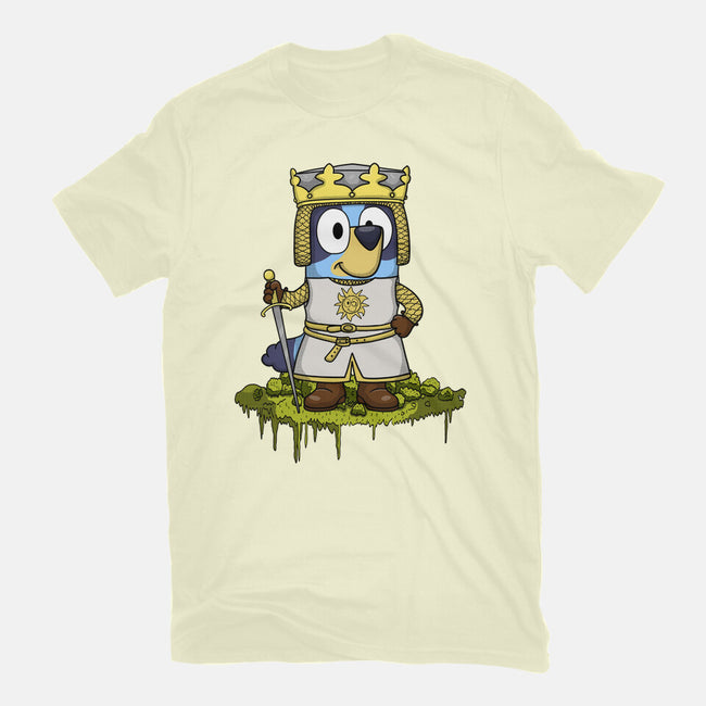 Bluey And The Holy Grail-Mens-Premium-Tee-JamesQJO