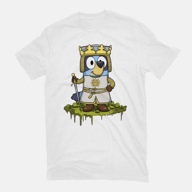 Bluey And The Holy Grail-Unisex-Basic-Tee-JamesQJO