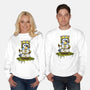 Bluey And The Holy Grail-Unisex-Crew Neck-Sweatshirt-JamesQJO