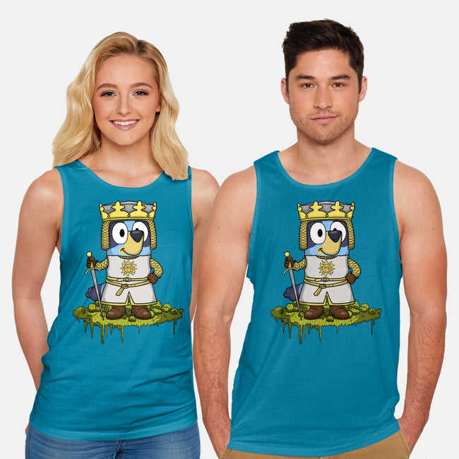 Bluey And The Holy Grail-Unisex-Basic-Tank-JamesQJO