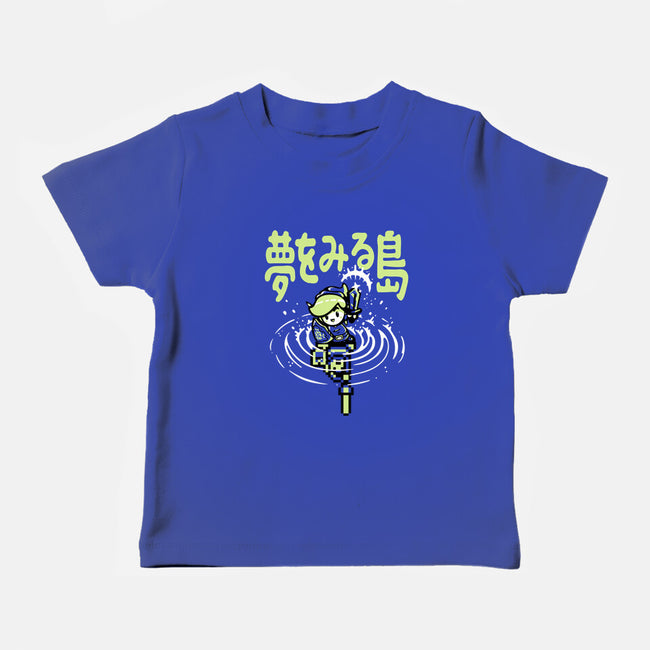 The Hero Awakes Again-Baby-Basic-Tee-demonigote