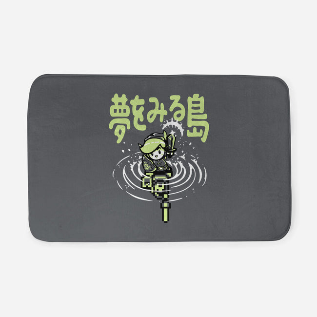 The Hero Awakes Again-None-Memory Foam-Bath Mat-demonigote