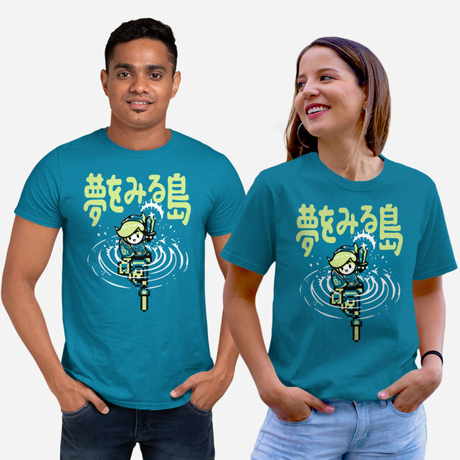 The Hero Awakes Again-Unisex-Basic-Tee-demonigote