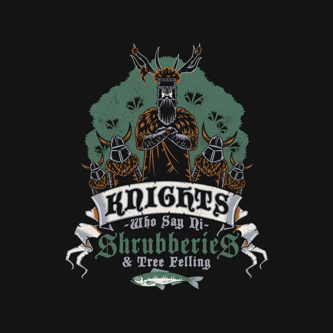 Knightly Shrubberies And Tree Felling-Womens-Racerback-Tank-Nemons